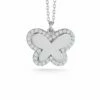 Ember Fine Jewelry 14K 0.19 Ct. Tw. Diamond Butterfly Necklace Women Necklaces -Ember Fine Jewelry Store 6030916061 RLLZ 1