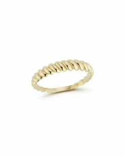 Ember Fine Jewelry 14K Graduated Twist Ring Women Rings