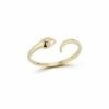 Ember Fine Jewelry 14K Diamond Snake Eyes Ring Women Rings 2 Ember Fine Jewelry 14K Diamond Snake Eyes Ring Women Rings -Ember Fine Jewelry Store 6030970722 RLLZ 1