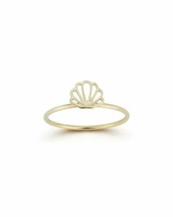 Ember Fine Jewelry 14K Seashell Ring Women Rings