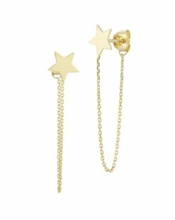 Ember Fine Jewelry 14K Star Earrings Women
