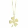 Ember Fine Jewelry 14K Large Clover Necklace Women Necklaces -Ember Fine Jewelry Store 6040308275 RLLZ 1