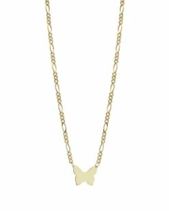 Ember Fine Jewelry 14K Butterfly Necklace Women Necklaces