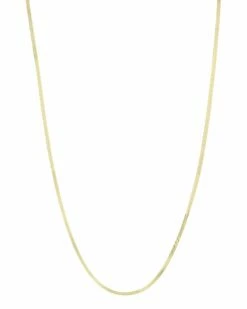 Ember Fine Jewelry 14K Herringbone Necklace Women Necklaces