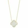 Ember Fine Jewelry 14K Pearl Clover Necklace Women Necklaces 2 Ember Fine Jewelry 14K Pearl Clover Necklace Women Necklaces -Ember Fine Jewelry Store 6040308294 RLLZ 1