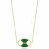 Ember Fine Jewelry 14K Malachite Necklace Women Necklaces 2 Ember Fine Jewelry 14K Malachite Necklace Women Necklaces -Ember Fine Jewelry Store 6040308296 RLLZ 1