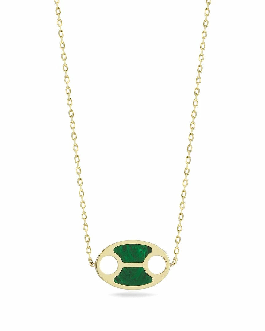 Ember Fine Jewelry 14K Malachite Necklace Women Necklaces 3 Ember Fine Jewelry 14K Malachite Necklace Women Necklaces