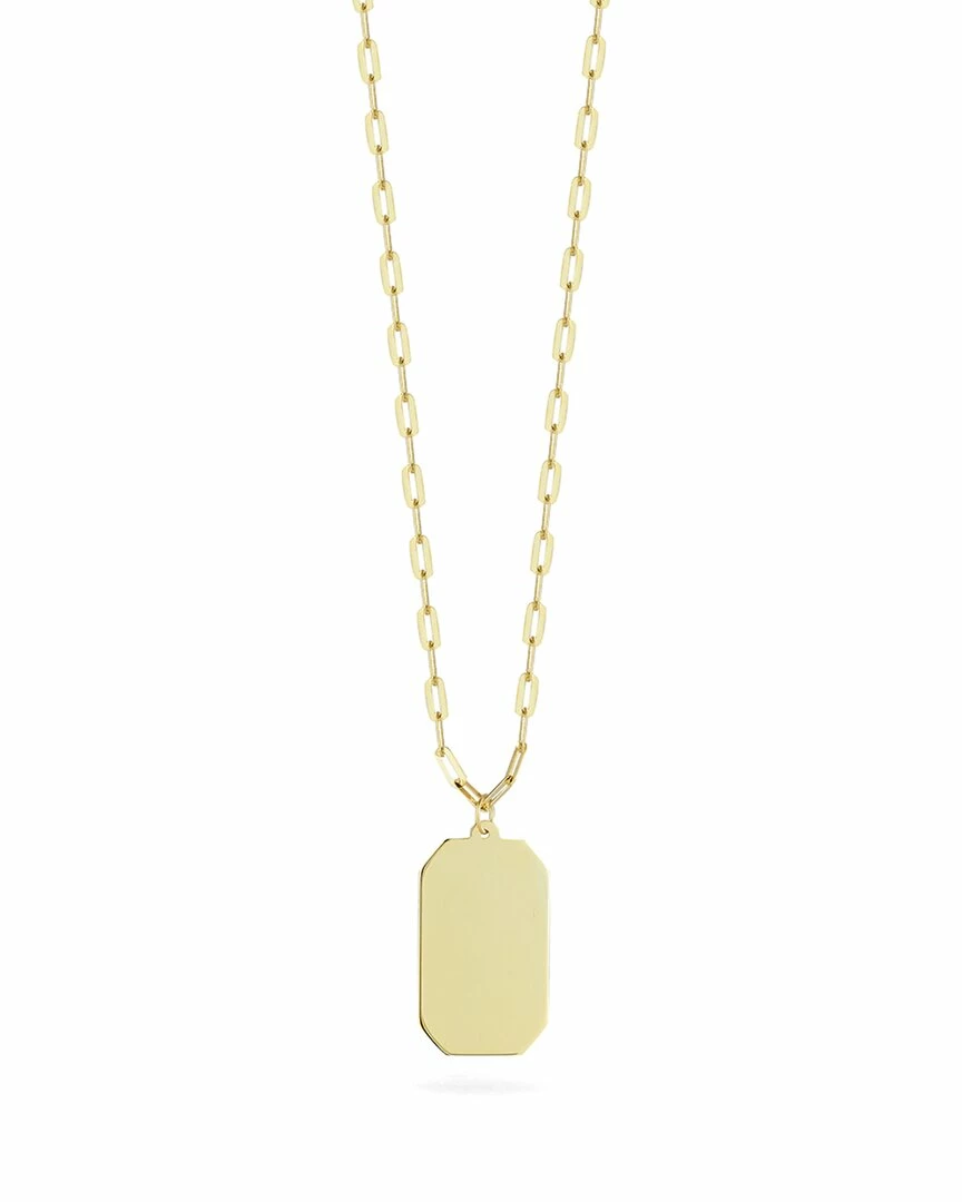 Ember Fine Jewelry 14K Tag Necklace Women Necklaces 3 Ember Fine Jewelry 14K Tag Necklace Women Necklaces