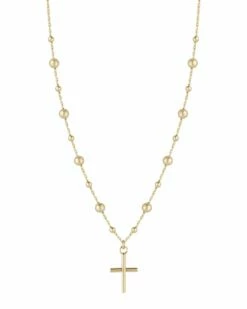 Ember Fine Jewelry 14K Cross Necklace Women Necklaces
