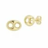 Ember Fine Jewelry 14K Mariner Link Studs Women Earrings 1 Ember Fine Jewelry 14K Mariner Link Studs Women Earrings -Ember Fine Jewelry Store 6040408601 RLLZ 1