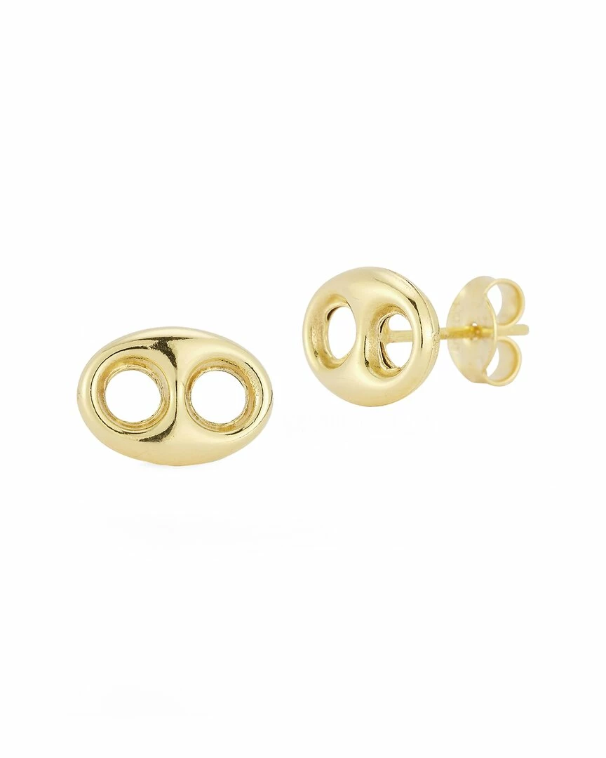 Ember Fine Jewelry 14K Mariner Link Studs Women Earrings 3 Ember Fine Jewelry 14K Mariner Link Studs Women Earrings