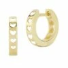 Ember Fine Jewelry 14K Heart Huggie Earrings Women 2 Ember Fine Jewelry 14K Heart Huggie Earrings Women -Ember Fine Jewelry Store 6040408614 RLLZ 1
