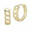 Ember Fine Jewelry 14K Curb Link Huggie Earrings Women -Ember Fine Jewelry Store 6040431158 RLLZ 1