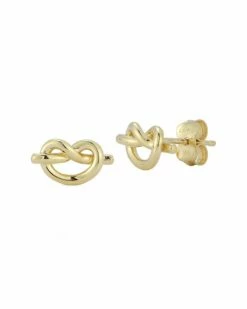 Ember Fine Jewelry 14K Knot Studs Women Earrings
