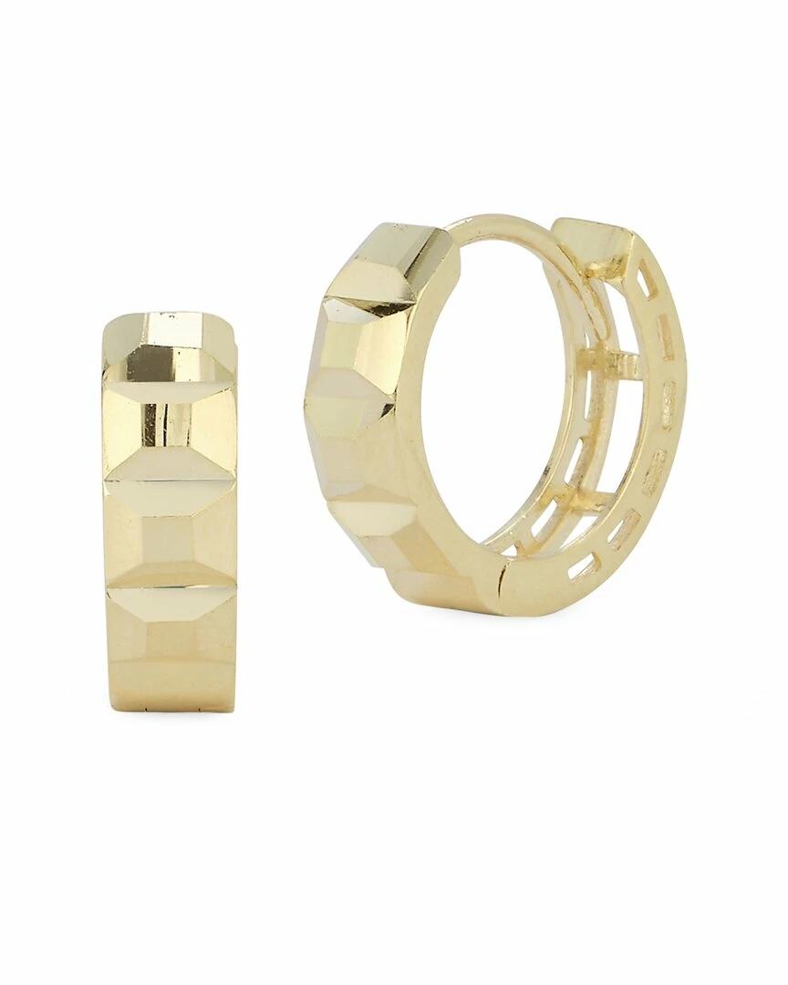 Ember Fine Jewelry 14K Mosaic Huggie Earrings Women 3 Ember Fine Jewelry 14K Mosaic Huggie Earrings Women