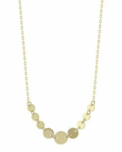 Ember Fine Jewelry 14K Disc Necklace Women Necklaces