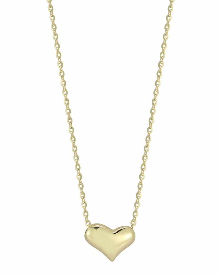 Ember Fine Jewelry 14K Puffed Heart Necklace Women Necklaces 3 Ember Fine Jewelry 14K Puffed Heart Necklace Women Necklaces