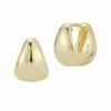 Ember Fine Jewelry 14K Bold Gradated Huggie Earrings Women