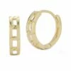 Ember Fine Jewelry 14K Link Huggie Earrings Women -Ember Fine Jewelry Store 6040492929 RLLZ 1