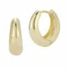 Ember Fine Jewelry 14K Graduated Polished Huggie Earrings Women -Ember Fine Jewelry Store 6040492931 RLLZ 1