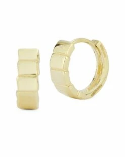 Ember Fine Jewelry 14K Huggie Earrings Women