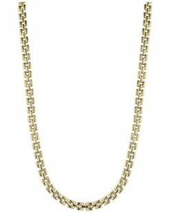 Ember Fine Jewelry 14K Triple Row Statement Link Necklace Women Necklaces