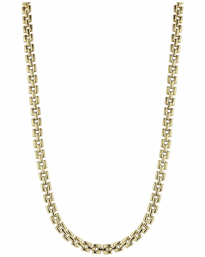 Ember Fine Jewelry 14K Triple Row Statement Link Necklace Women Necklaces 3 Ember Fine Jewelry 14K Triple Row Statement Link Necklace Women Necklaces