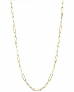 Ember Fine Jewelry 14K Figaro Paperclip Necklace Women Necklaces