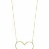 Ember Fine Jewelry 14K Small Open Heart Necklace Women Necklaces 2 Ember Fine Jewelry 14K Small Open Heart Necklace Women Necklaces -Ember Fine Jewelry Store 6040502903 RLLZ 1