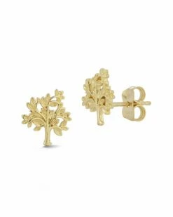 Ember Fine Jewelry 14K Tree Of Life Earrings Women