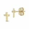 Ember Fine Jewelry 14K Dainty Cross Studs Women Earrings