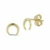 Ember Fine Jewelry 14K Horn Earrings Women 1 Ember Fine Jewelry 14K Horn Earrings Women -Ember Fine Jewelry Store 6040502914 RLLZ 1