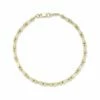 Ember Fine Jewelry 14K Bamboo Link Bracelet Women Bracelets