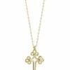 Ember Fine Jewelry 14K Open Cross Necklace Women Necklaces -Ember Fine Jewelry Store 6040502929 RLLZ 1