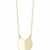 Ember Fine Jewelry 14K Concave Heart Necklace Women Necklaces -Ember Fine Jewelry Store 6040502935 RLLZ 1
