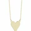 Ember Fine Jewelry 14K Dagger Heart Necklace Women Necklaces -Ember Fine Jewelry Store 6040502941 RLLZ 1