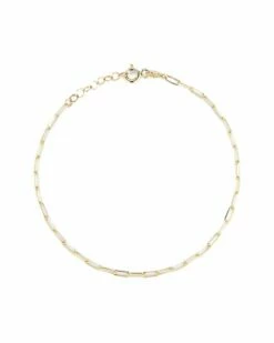 Ember Fine Jewelry 14K Paperclip Bracelet Women Bracelets