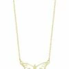 Ember Fine Jewelry 14K Open Butterfly Necklace Women Necklaces -Ember Fine Jewelry Store 6040502951 RLLZ 1