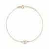 Ember Fine Jewelry 14K Diamond Evil Eye Bracelet Women Bracelets -Ember Fine Jewelry Store 6040502954 RLLZ 1