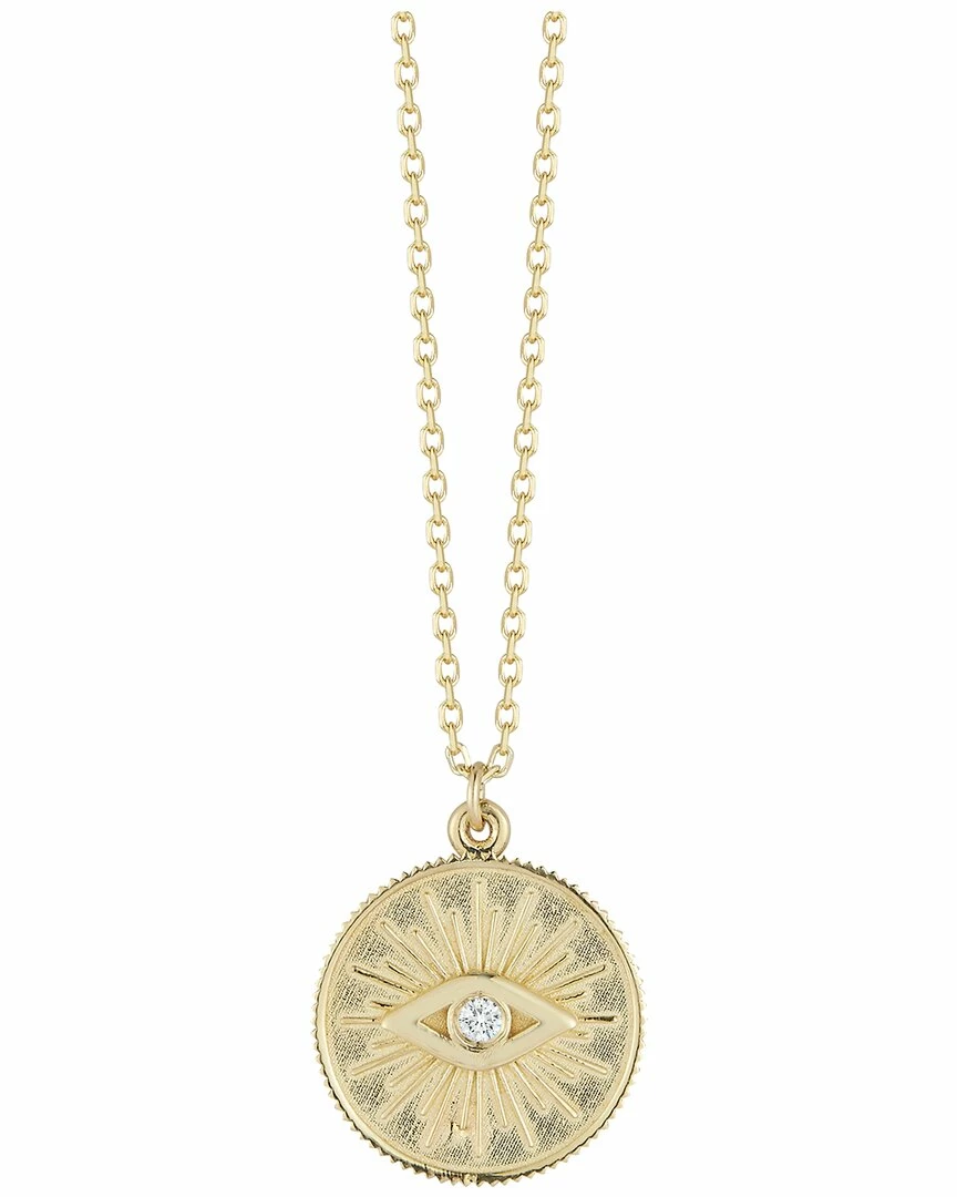 Ember Fine Jewelry 14K Diamond Evil Eye Necklace Women Necklaces 3 Ember Fine Jewelry 14K Diamond Evil Eye Necklace Women Necklaces